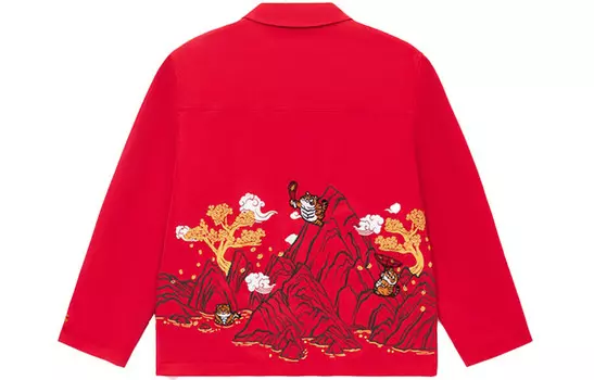 Спортивная коллекция Life куртка мужская красная Lining, красный