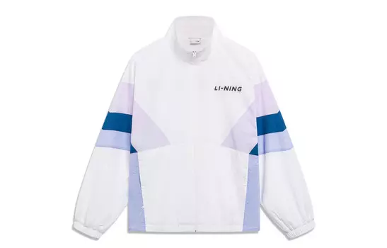 Спортивная коллекция Life куртка унисекс белая Lining, белый