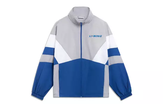 Спортивная коллекция Life куртка унисекс берлинская синяя Lining, цвет Prussian Blue