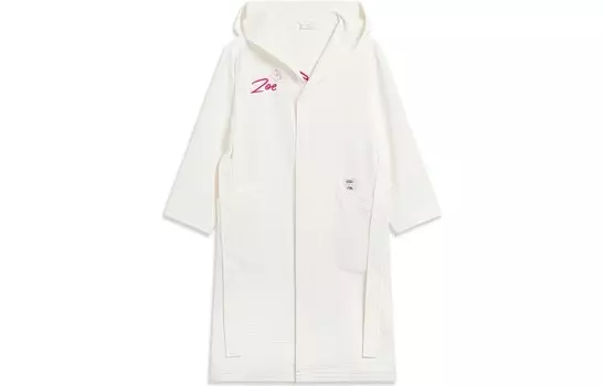 Спортивная коллекция Life куртка унисекс цвета слоновой кости Lining, цвет Ivory