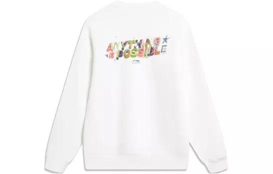 Спортивная коллекция Life Толстовка мужская белая Lining, белый