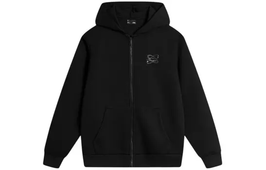 Спортивная коллекция Life Толстовка Мужская черная Lining, черный
