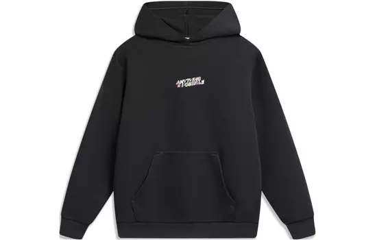 Спортивная коллекция Life Толстовка Мужская черная Lining, черный