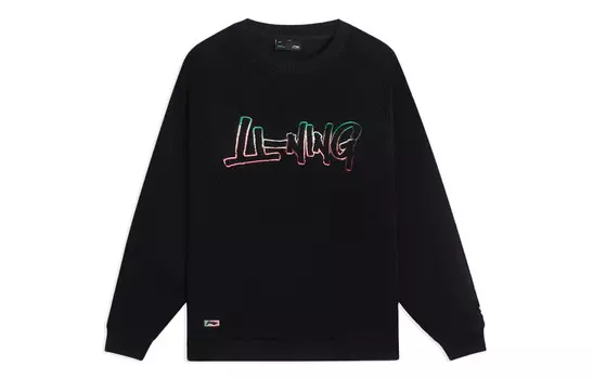 Спортивная коллекция Life Толстовка Мужская черная Lining, черный