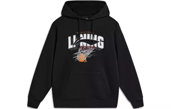 Спортивная коллекция Life Толстовка Мужская черная Lining, черный