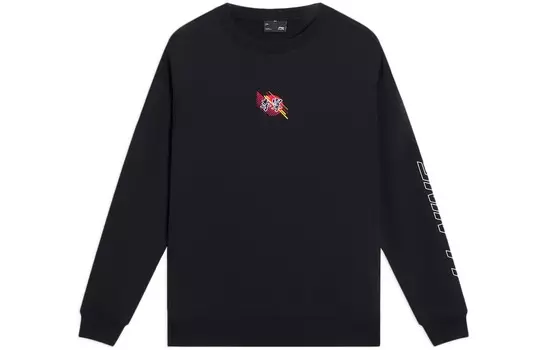 Спортивная коллекция Life Толстовка Мужская черная Lining, черный