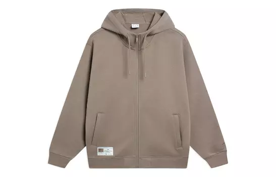 Спортивная коллекция Life Толстовка мужская олень коричневый Lining, коричневый