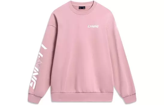 Спортивная коллекция Life Толстовка унисекс розовый Lining, розовый