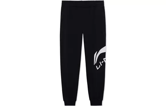Спортивная коллекция Life Трикотажные спортивные штаны для мужчин Lining, черный
