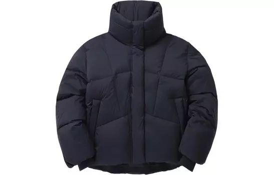 Спортивная коллекция пуховик женский Kolon Sport, темно-синий