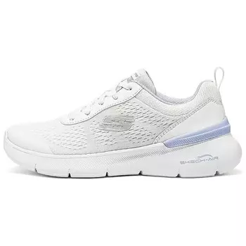 Спортивная кроссовки для жизни, женская, низкая, белый/голубой Skechers