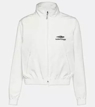 Спортивная куртка 3b с логотипом Balenciaga, белый