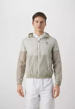 Спортивная куртка Active Training Hoodie Jacket Lacoste, цвет blanc cru