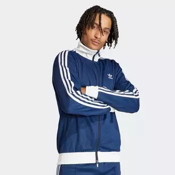 спортивная куртка adicolor Beckenbauer adidas Originals, цвет night indigo