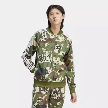 Спортивная куртка Adidas Originals "CAMO SSTR TT", цвет Wild Pine