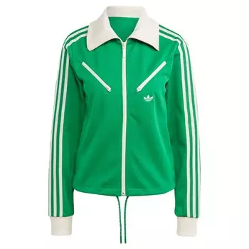 Спортивная куртка ADIDAS ORIGINALS, зеленый
