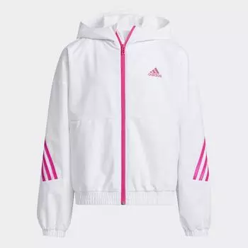 Спортивная куртка Adidas Professional Training, белый/розовый