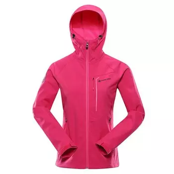 Спортивная куртка Alpine Pro Esprita softshell, розовый
