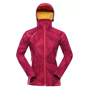 Спортивная куртка Alpine Pro Hoora softshell, розовый