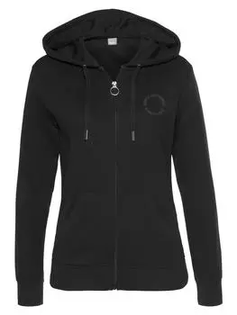 Спортивная куртка Bench Kapuzensweatjacke, черный