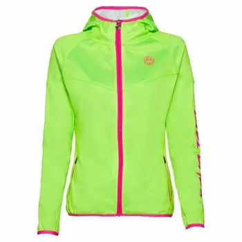 Спортивная куртка BIDI BADU Inga Tech Jacket - neongreen/pink, цвет neongrn/pink