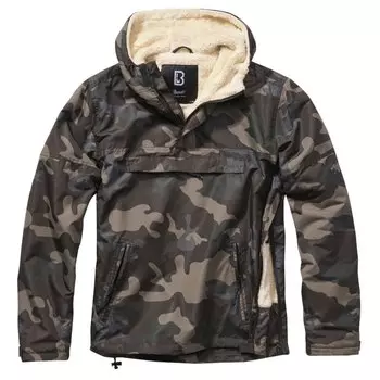 Спортивная куртка Brandit Sherpa, зеленый