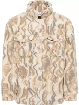 Спортивная куртка Carlo Colucci Sweatjacke Dirler, бежевый