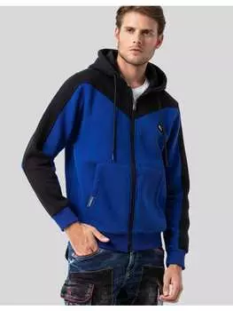 Спортивная куртка Cipo & Baxx, цвет saxeblue