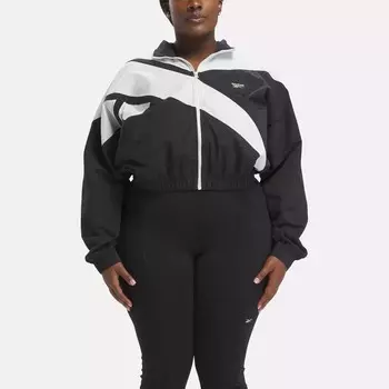 Спортивная куртка Classics Franchise (большие размеры) Reebok, черный