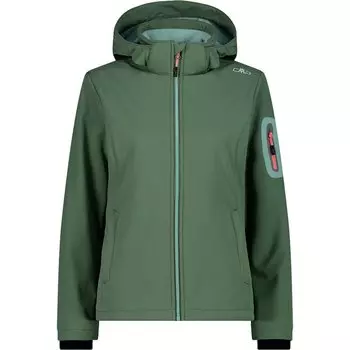 Спортивная куртка CMP 39A5006 softshell, зеленый
