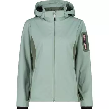 Спортивная куртка CMP Light 39A5016 softshell, зеленый