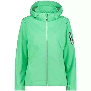 Спортивная куртка CMP Light 39A5016 softshell, зеленый
