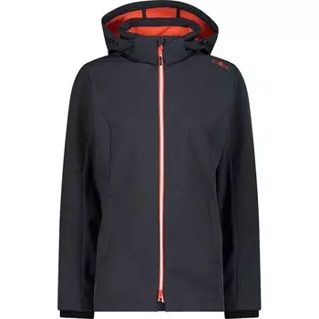 Спортивная куртка CMP Long Fit 3A22226 softshell, серый