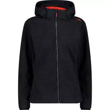 Спортивная куртка CMP Zip Hood 32A1416 softshell, черный