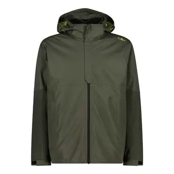 Спортивная куртка CMP Zip Hood Detachable Inner 32Z1837D detachable, зеленый