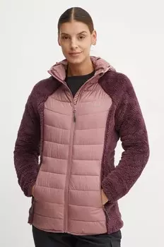 Спортивная куртка Columbia Powder Lite Sherpa Hybrid, розовый