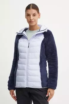 Спортивная куртка Columbia Powder Lite Sherpa Hybrid, фиолетовый
