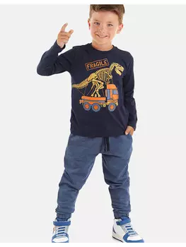 Спортивная куртка Denokids SeFragile, темно-синий