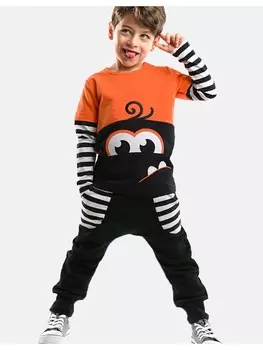 Спортивная куртка Denokids Trainingsanzug Monster Joe, оранжевый