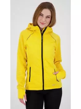 Спортивная куртка DEPROC Active Strickfleecejacke ELMCOURT, желтый