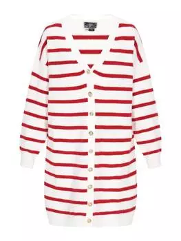 Спортивная куртка DreiMaster Maritim, цвет offwhite red stripe