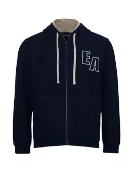 Спортивная куртка Emporio Armani Hoodie, темно-синий