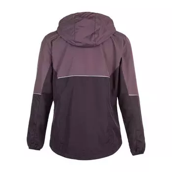 спортивная куртка ENDURANCE LASSIE W HOODY, черный/темно-коричневый/коричневый