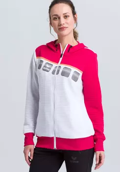 Спортивная куртка erima 5-C, цвет weiss/love rose/peach