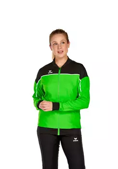 Спортивная куртка erima Change By Erima Prsentationsjacke, зеленый/черный/белый