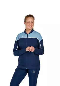 Спортивная куртка erima Change By Erima Prsentationsjacke, цвет new navy/faded denim/wei