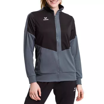 Спортивная куртка Erima, цвет schwarz/schwarz/dunkelgrau