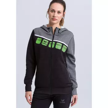 Спортивная куртка Erima, цвет schwarz/schwarz/grau