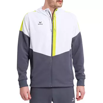 Спортивная куртка Erima, цвет weiss/weiss/dunkelgrau