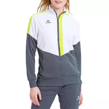 Спортивная куртка Erima, цвет weiss/weiss/dunkelgrau